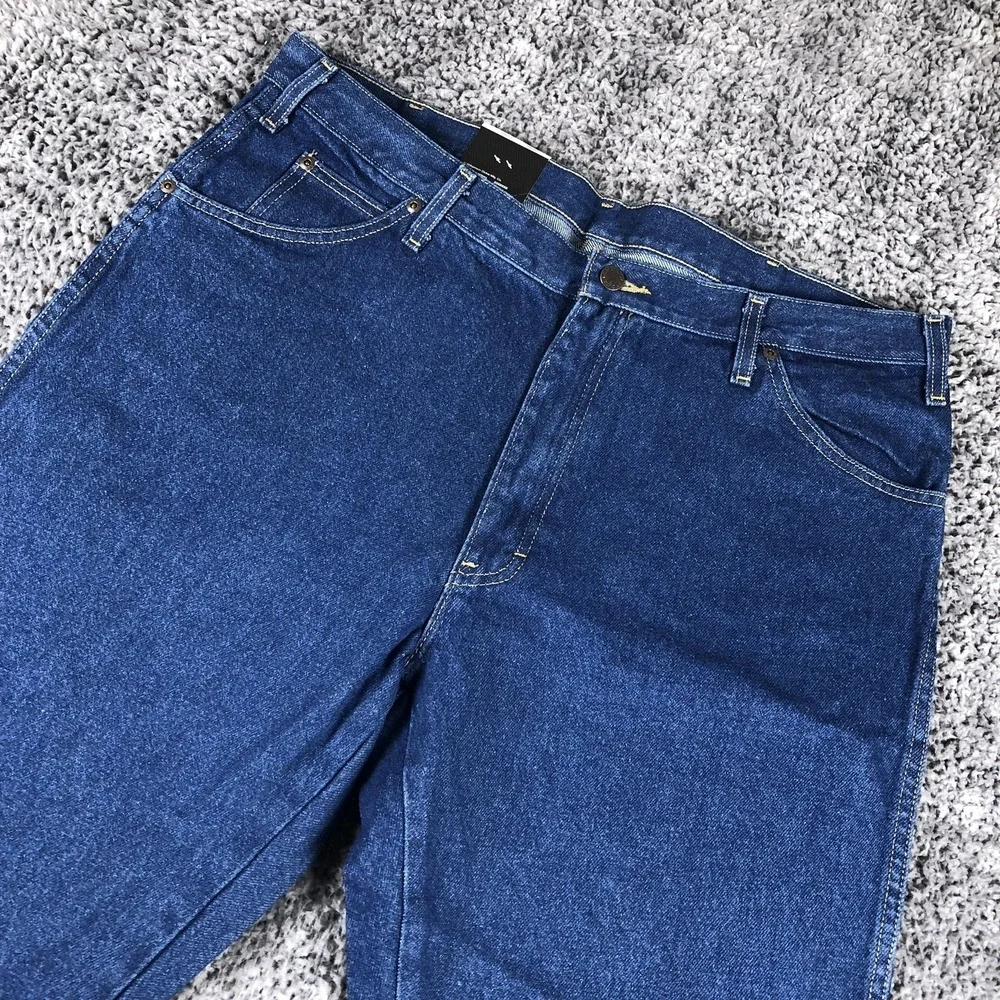 Dickies‎ Jeans Mens 38x30 Blue Regular Fit Straight Denim Medium Wash Workwear